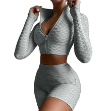 Load image into Gallery viewer, Ribbed Two Piece Workout Set
