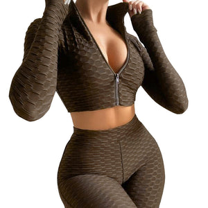Ribbed Two Piece Workout Set