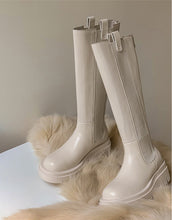 Load image into Gallery viewer, Chunky Sole Biker Boots
